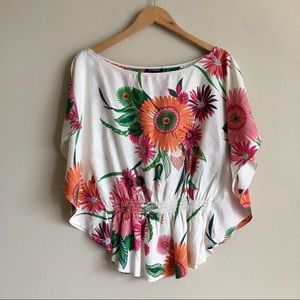 [82] BEBE Multi-Color Airy Tunic